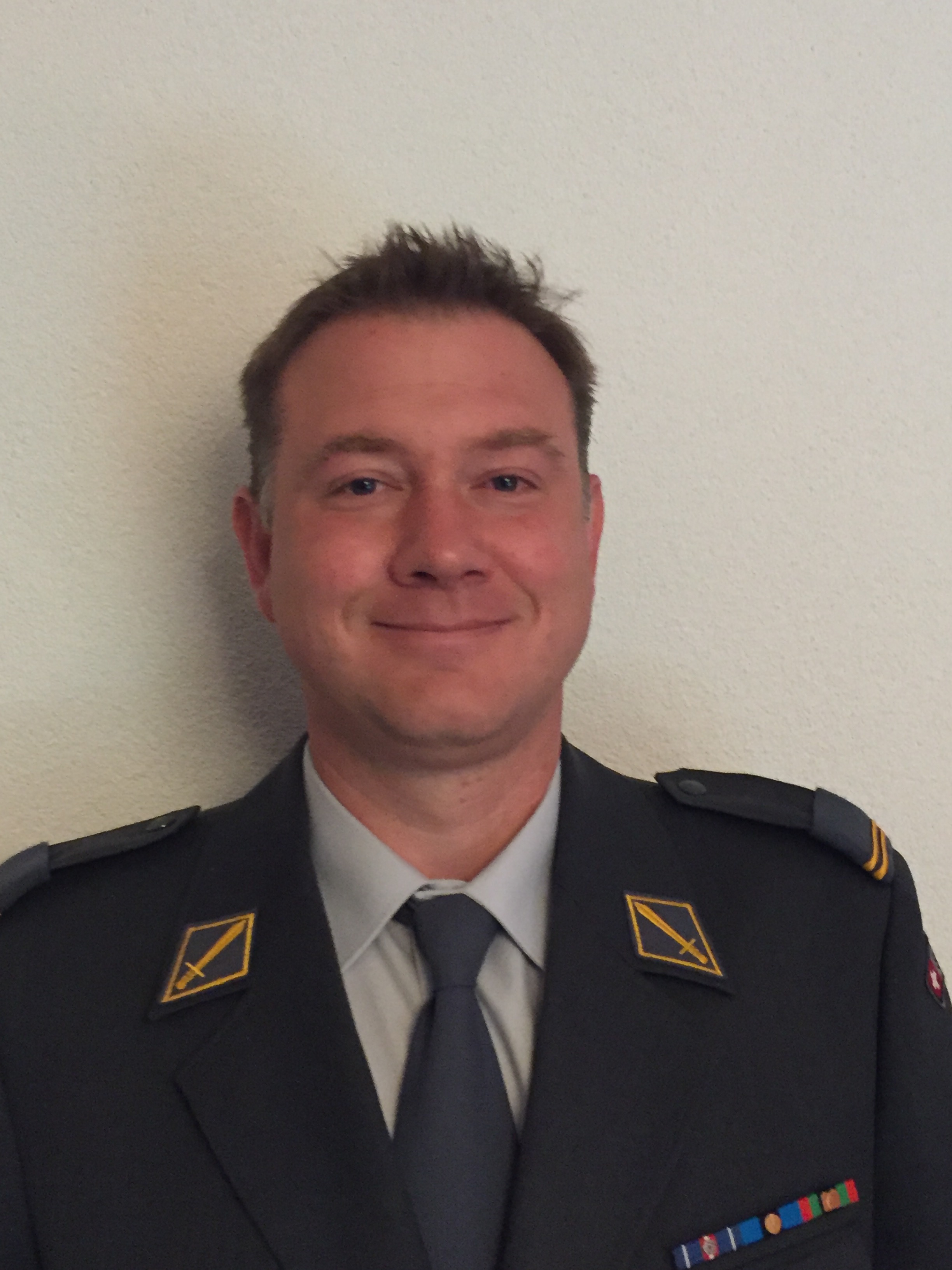 Romain Sunier, stellvertretender Kreiskommandant. (Bild: zvg)