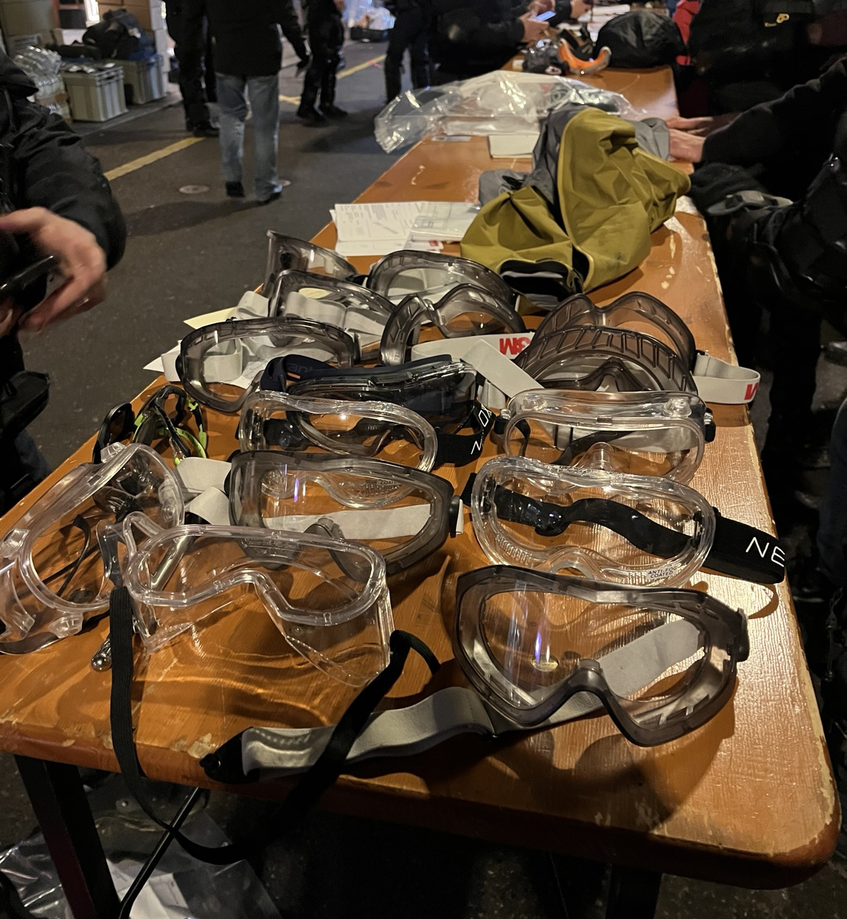 Sichergestelltes Material 