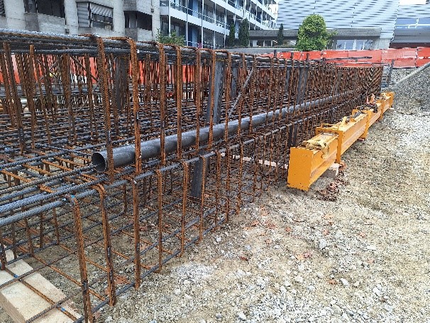 Cages d’armature pour paroi moulée (© Kissling+Zbinden AG)