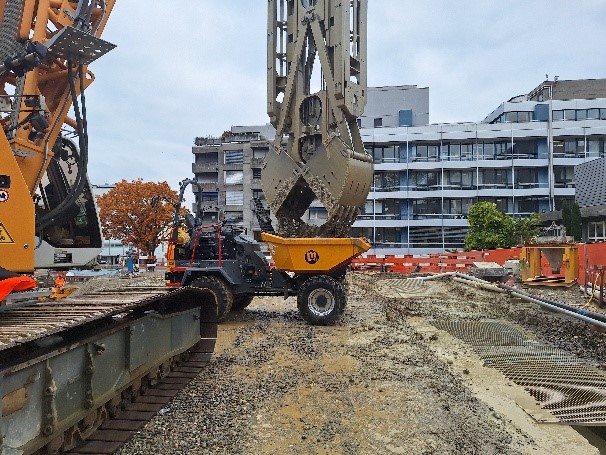 Schlitzwandgreifer (© Kissling+Zbinden AG)