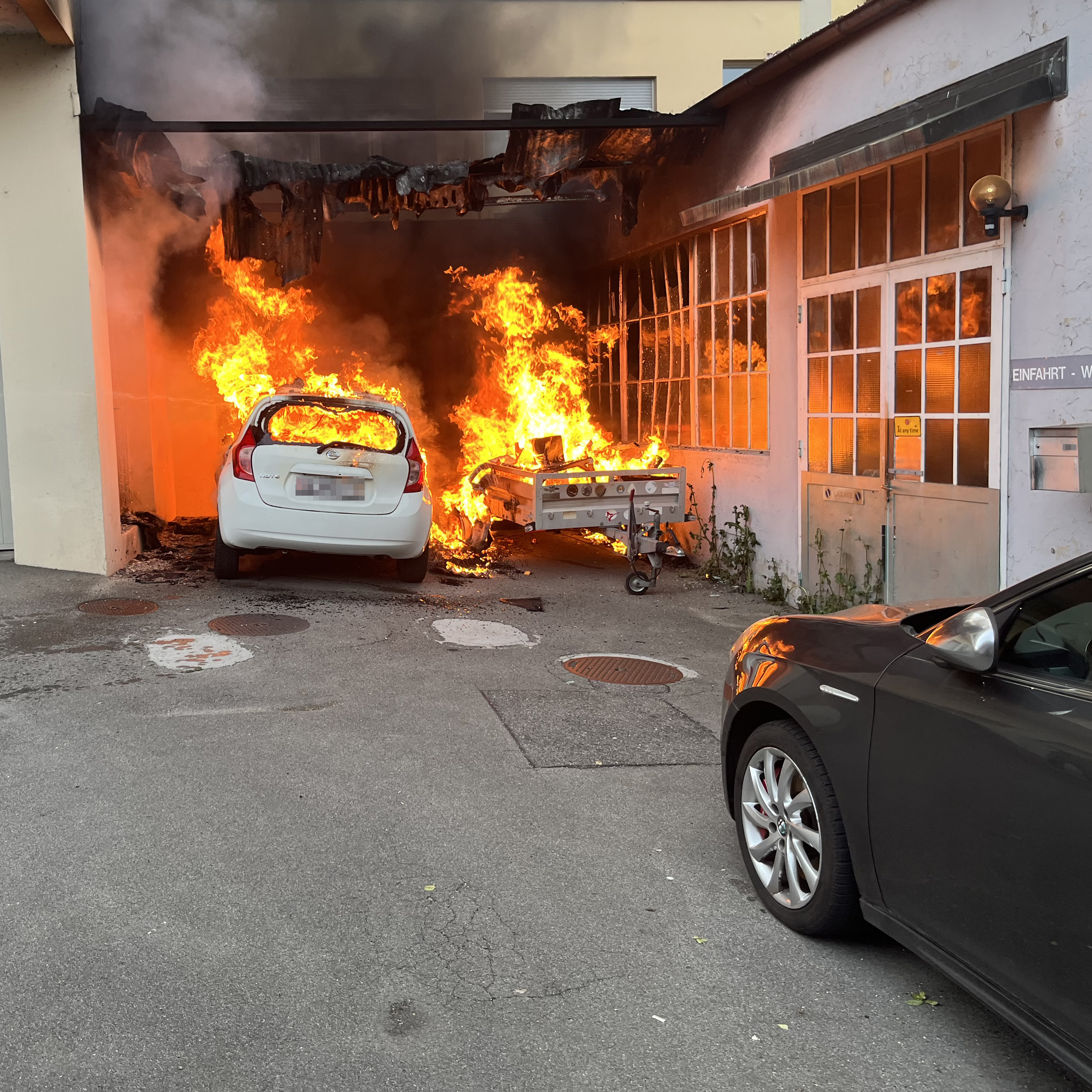 Am Montagabend hat sich in Biel ein Fahrzeugbrand ereignet.